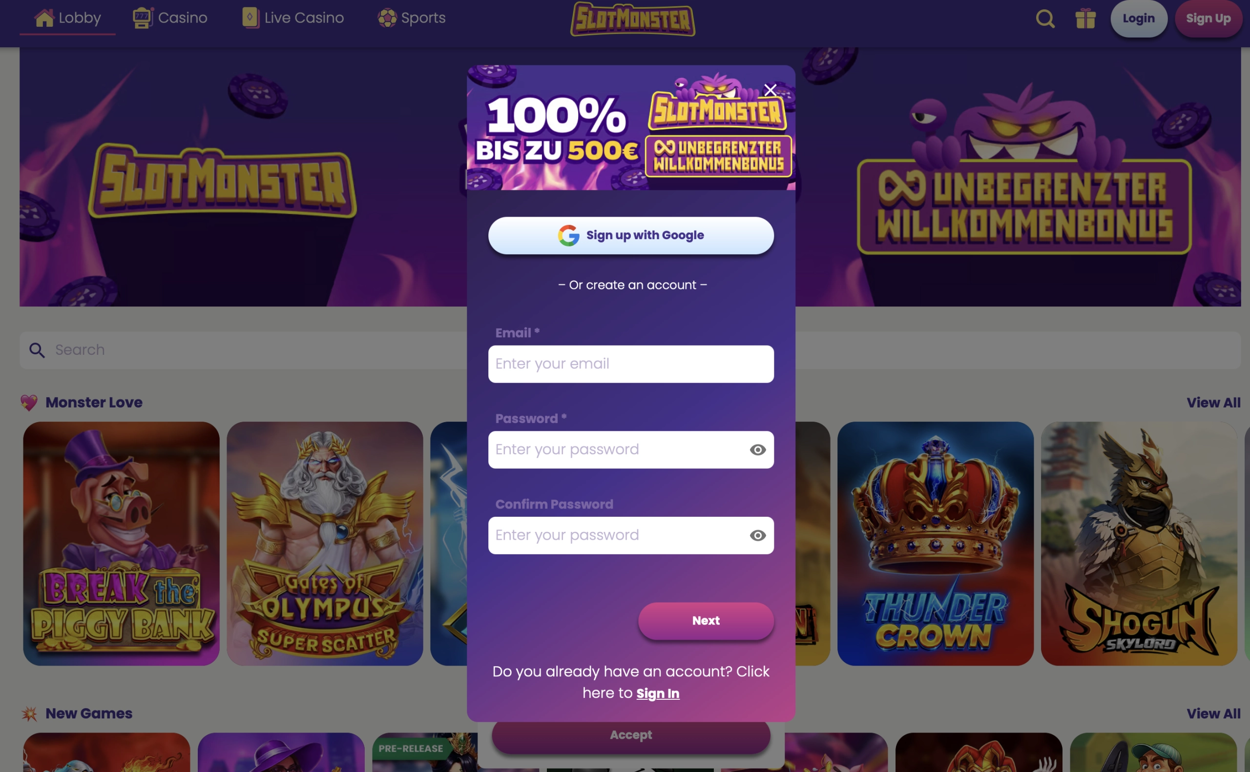 Slotmonster casino Portugal online – saques rápidos e jackpots 2026